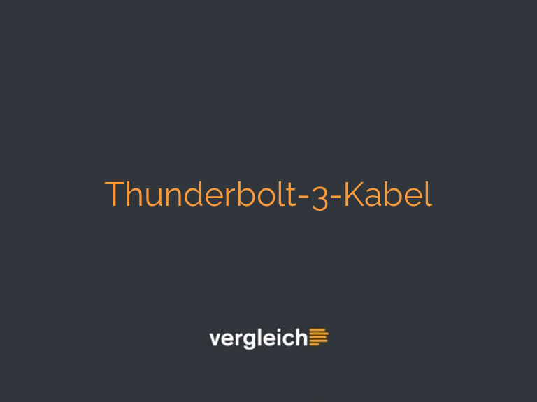 Thunderbolt-3-Kabel