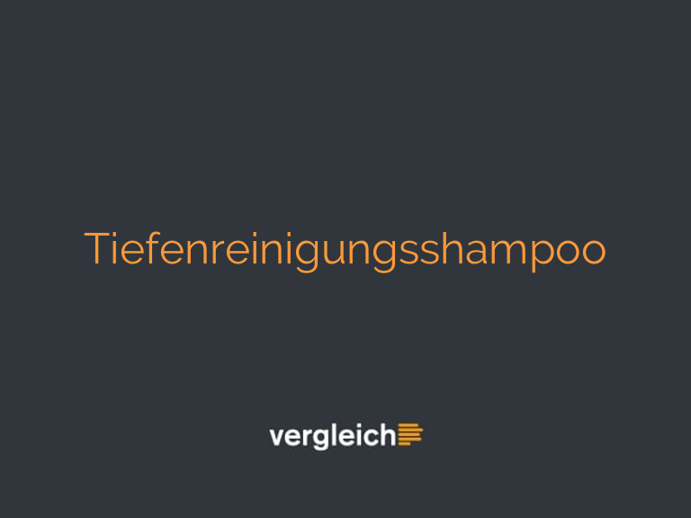 Tiefenreinigungsshampoo