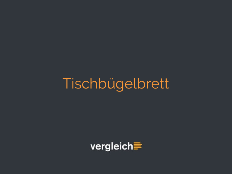 Tischbügelbrett