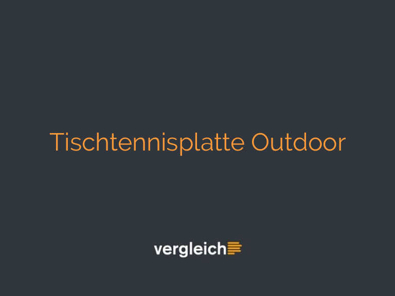 Tischtennisplatte Outdoor