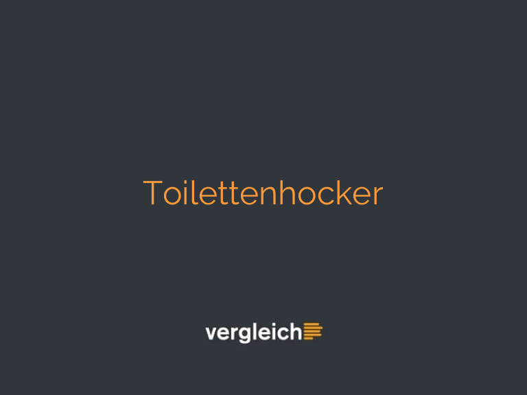 Toilettenhocker