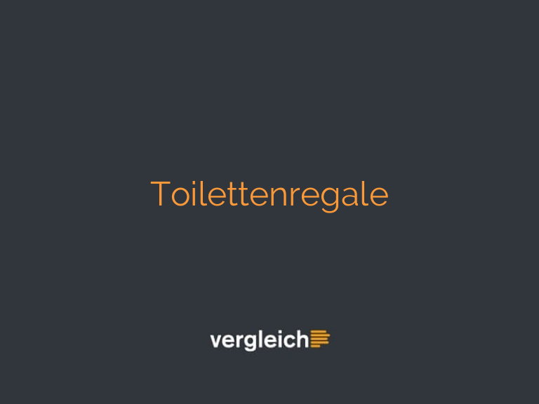 Toilettenregale