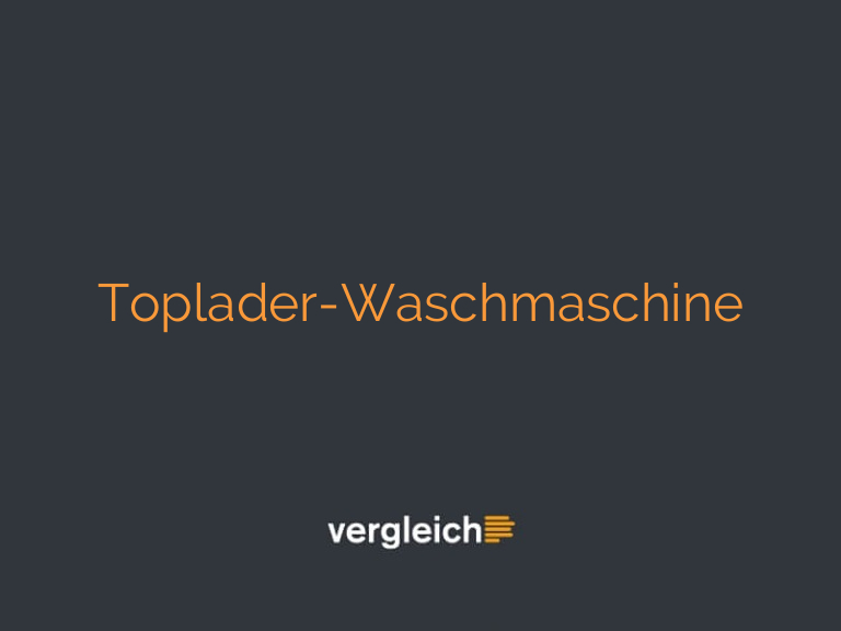 Toplader-Waschmaschine
