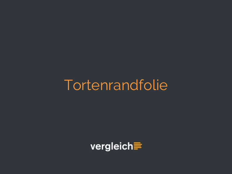 Tortenrandfolie
