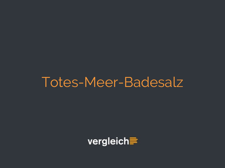 Totes-Meer-Badesalz