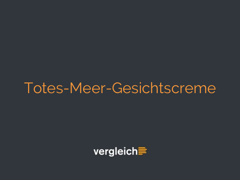 Totes-Meer-Gesichtscreme