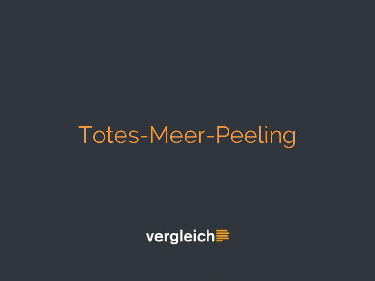 Totes-Meer-Peeling
