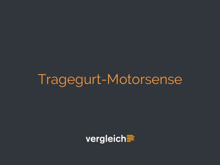 Tragegurt-Motorsense