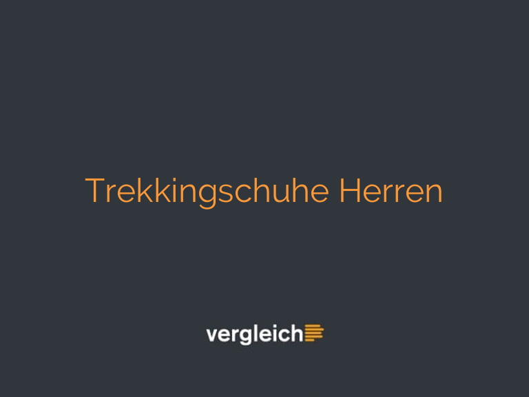 Trekkingschuhe Herren