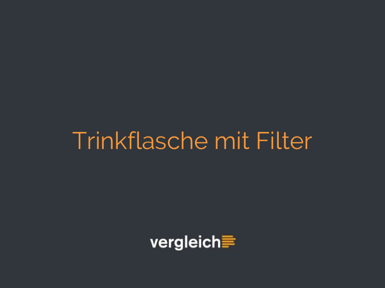 Trinkflasche mit Filter