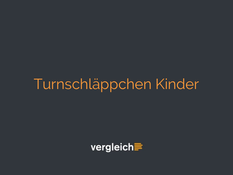 Turnschläppchen Kinder
