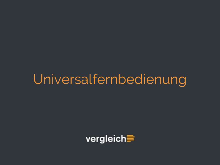 Universalfernbedienung