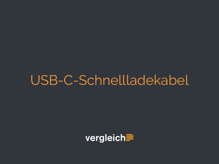 USB-C-Schnellladekabel