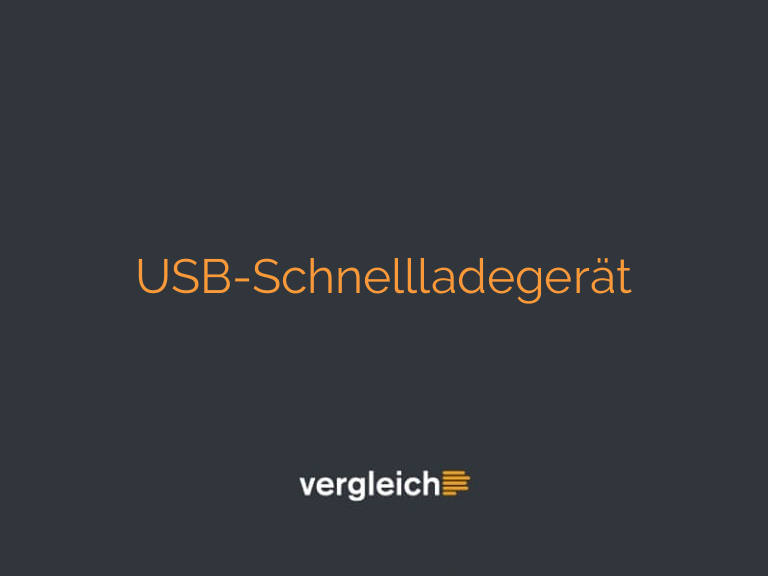 USB-Schnellladegerät