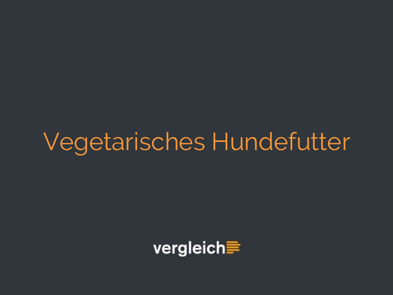 Vegetarisches Hundefutter