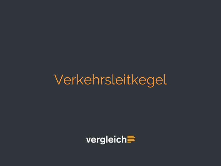 Verkehrsleitkegel