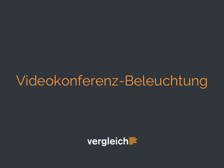 Videokonferenz-Beleuchtung