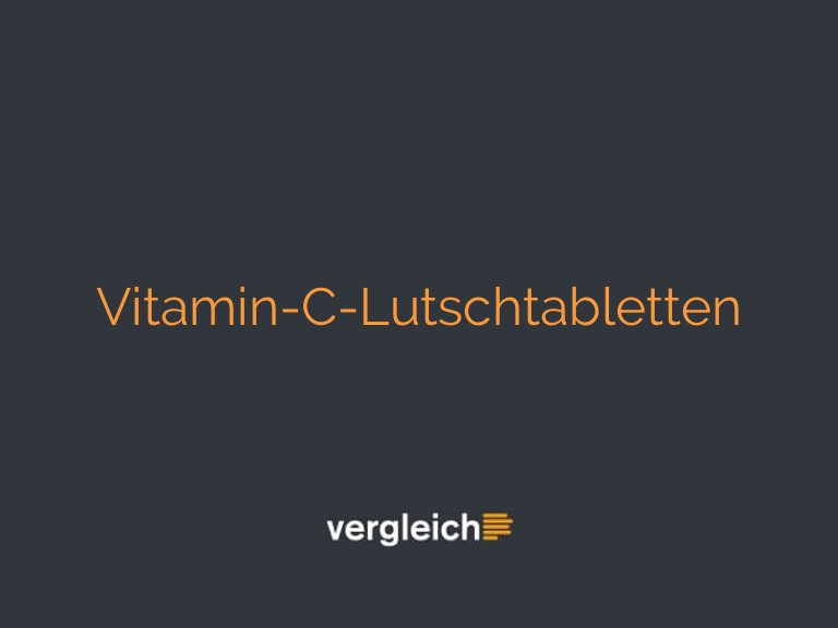 Vitamin-C-Lutschtabletten