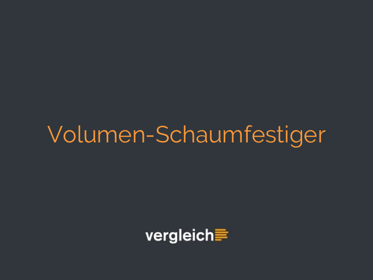 Volumen-Schaumfestiger