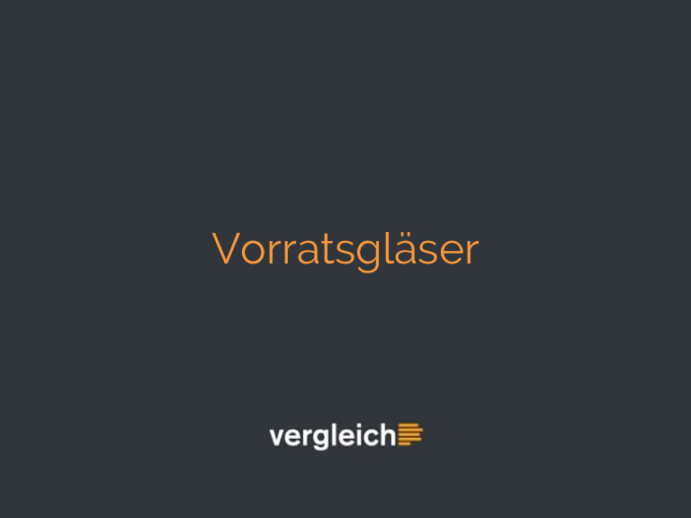 Vorratsgläser
