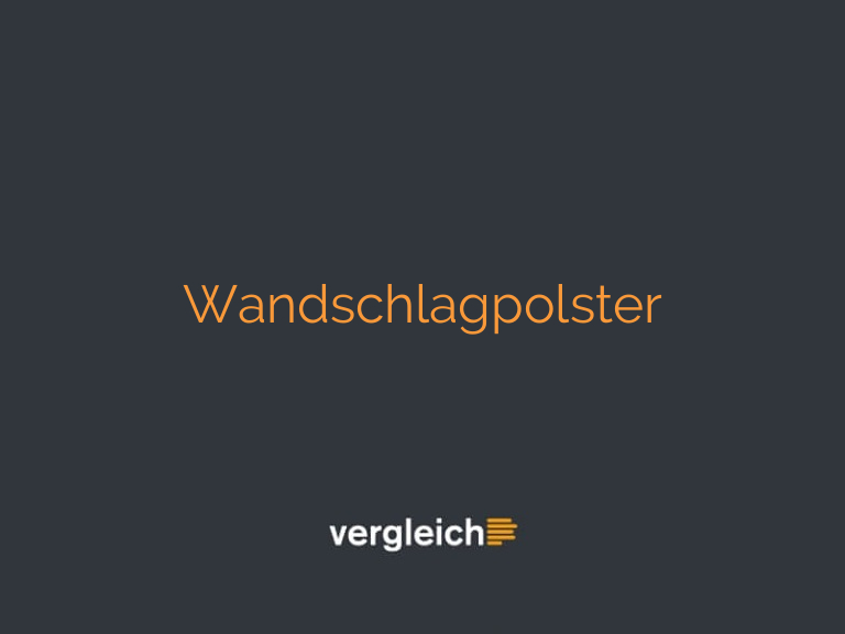 Wandschlagpolster