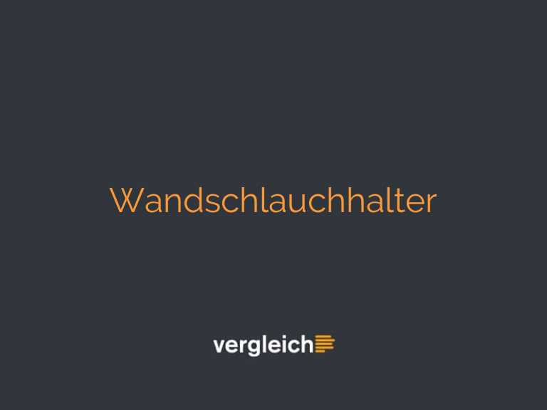 Wandschlauchhalter