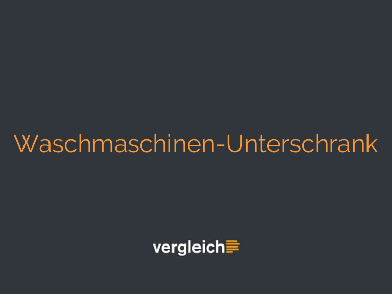 Waschmaschinen-Unterschrank