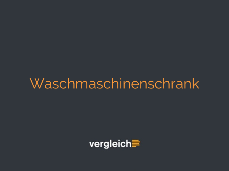 Waschmaschinenschrank