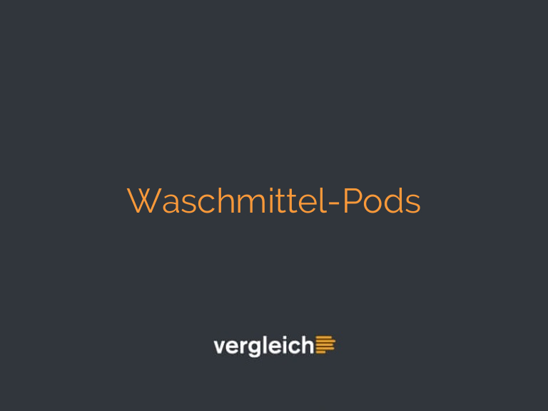 Waschmittel-Pods