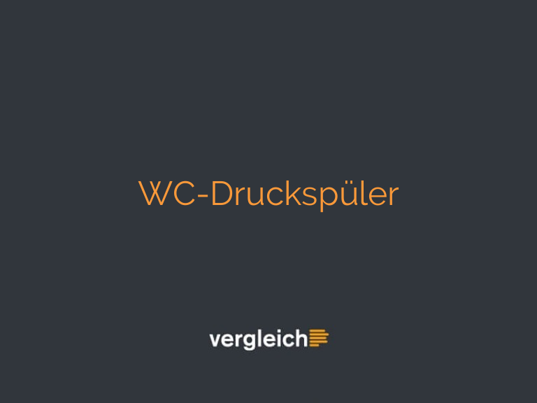 WC-Druckspüler