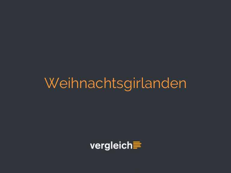 Weihnachtsgirlanden