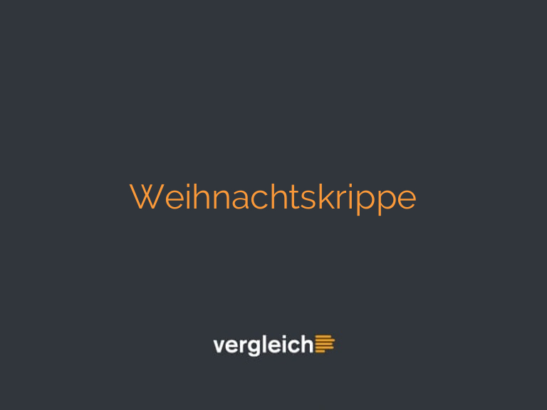 Weihnachtskrippe