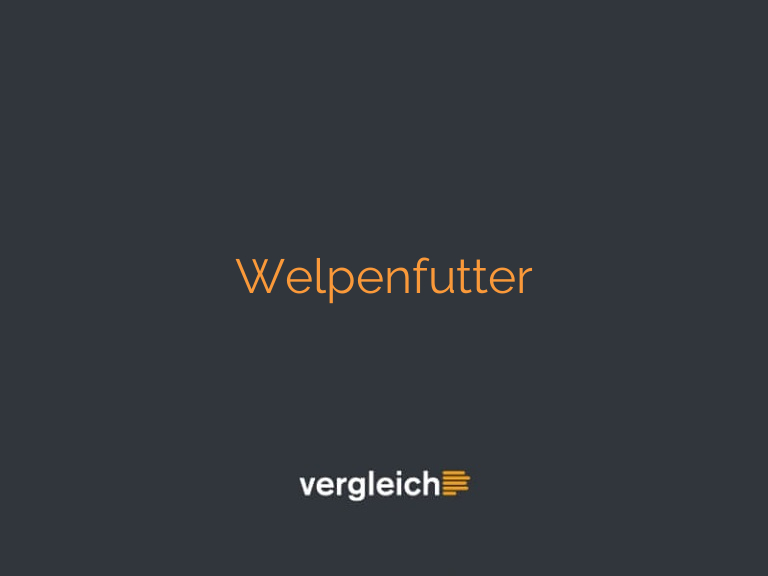 Welpenfutter