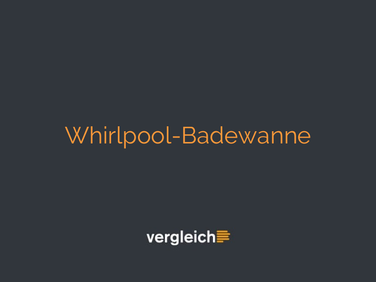 Whirlpool-Badewanne