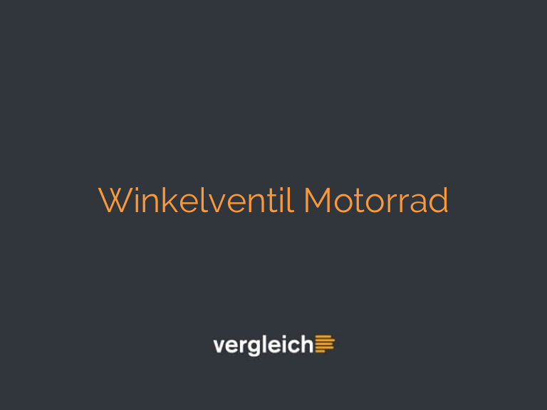 Winkelventil Motorrad