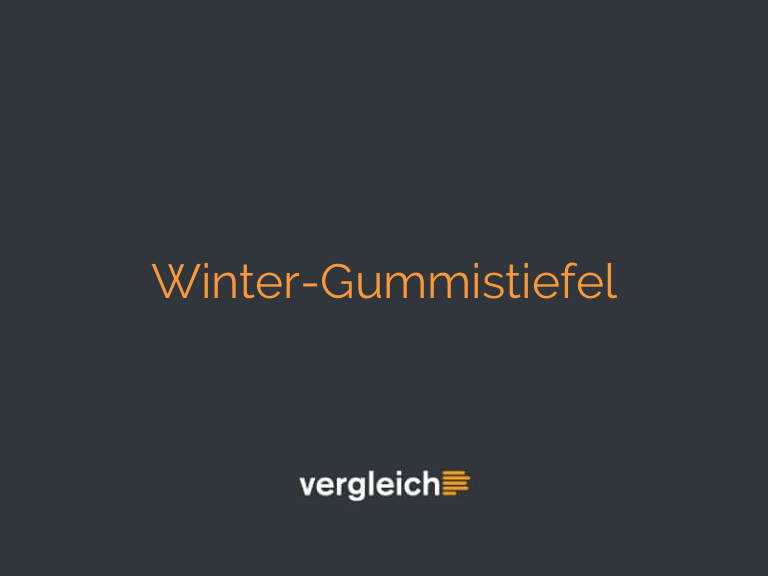 Winter-Gummistiefel