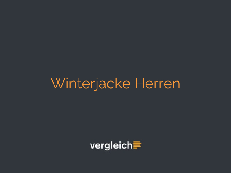 Winterjacke Herren