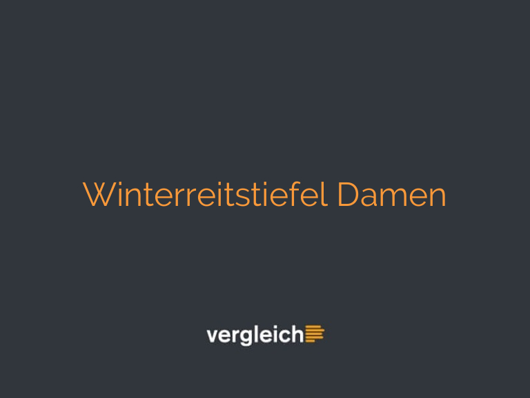 Winterreitstiefel Damen