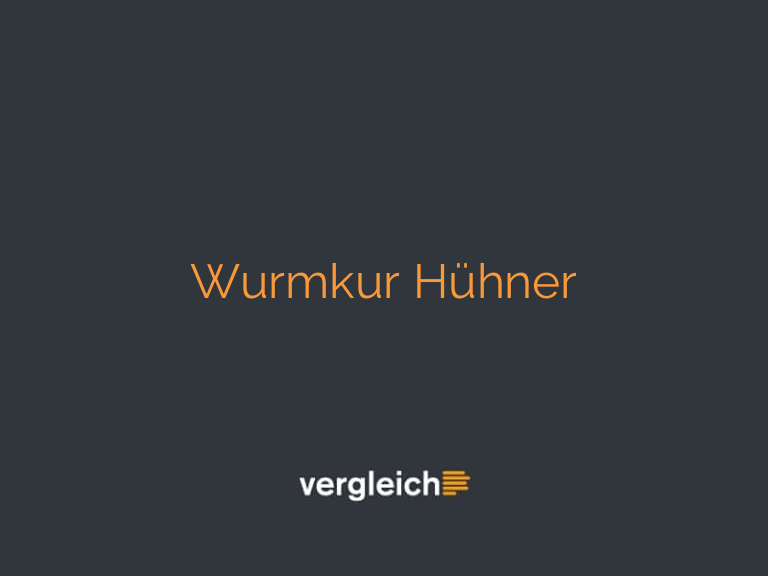 Wurmkur Hühner