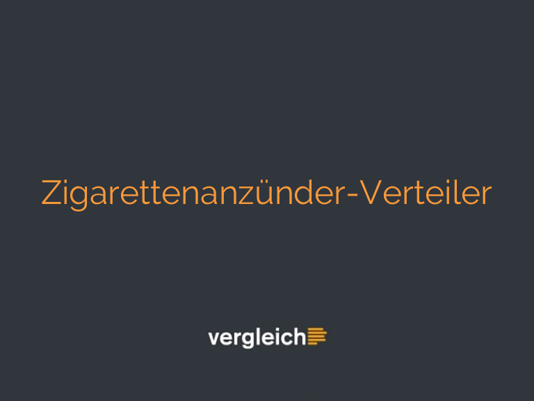 Zigarettenanzünder-Verteiler