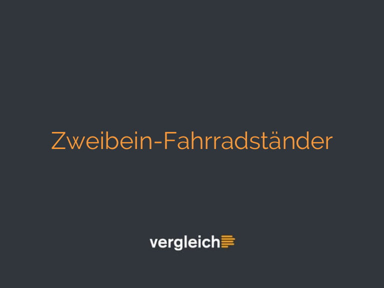 Zweibein-Fahrradständer