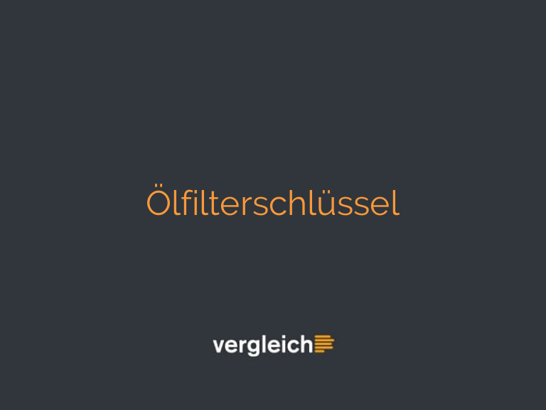 Ölfilterschlüssel