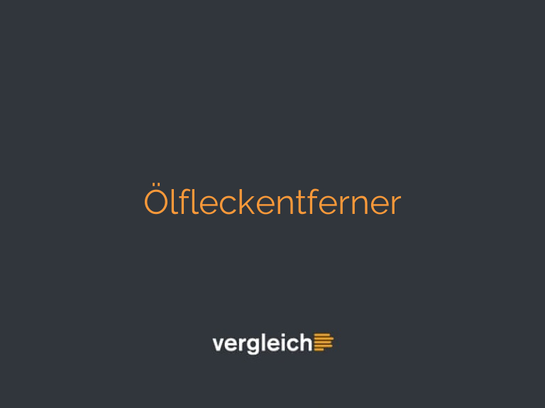 Ölfleckentferner