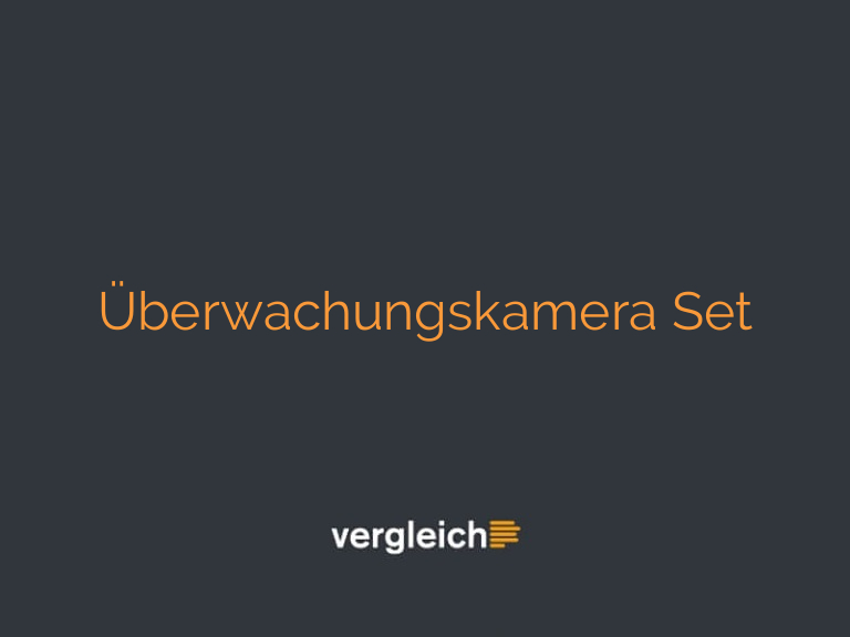 Überwachungskamera Set